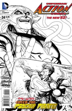 Variant Cover for Action Comics #24