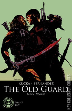 Variant Cover for The Old Guard #5