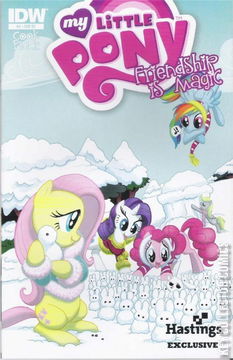 Variant Cover for My Little Pony: Friendship Is Magic #4