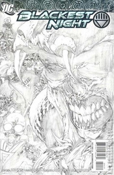 Variant Cover for Blackest Night #4