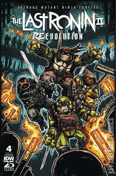 Variant Cover for Teenage Mutant Ninja Turtles: The Last Ronin II - ReEvolution #4