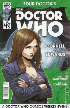 Variant Cover for Doctor Who: Four Doctors #4