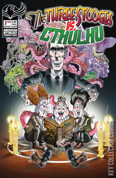 Variant Cover for The Three Stooges vs. Cthulhu #1