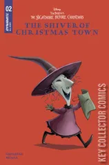 Variant Cover for The Nightmare Before Christmas: The Shiver of Christmas Town #2