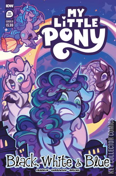 Variant Cover for My Little Pony: Black White & Blue #1
