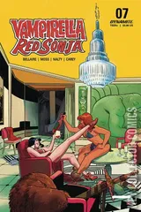 Variant Cover for Vampirella / Red Sonja #7