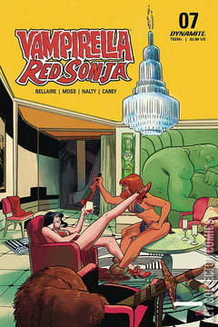 Variant Cover for Vampirella / Red Sonja #7