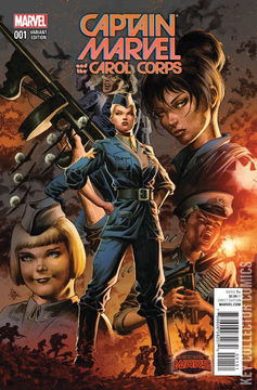 Variant Cover for Captain Marvel & the Carol Corps #1