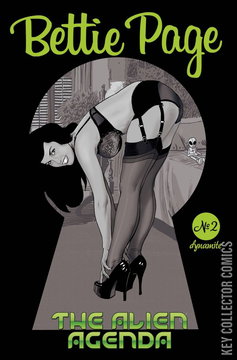 Variant Cover for Bettie Page: Alien Agenda #3
