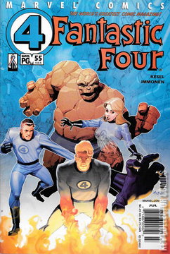 Variant Cover for Fantastic Four #55