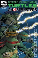 Variant Cover for Teenage Mutant Ninja Turtles / Ghostbusters #4