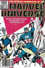 Variant Cover for The Official Handbook of the Marvel Universe #15