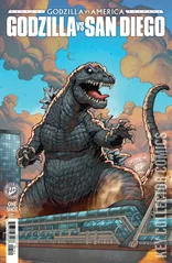 Variant Cover for Godzilla vs America: San Diego #3