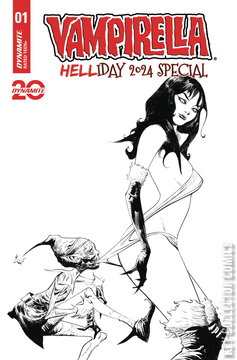 Variant Cover for Vampirella: Helliday 2024 Special #1
