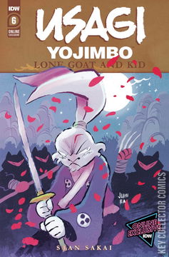 Variant Cover for Usagi Yojimbo: Lone Goat and Kid #6