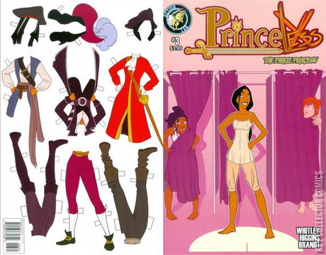 Variant Cover for Princeless: The Pirate Princess #3