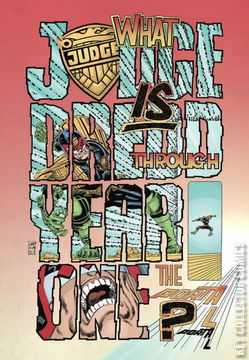 Variant Cover for Judge Dredd: Year One #2