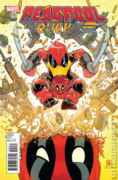 Variant Cover for Deadpool the Duck #4