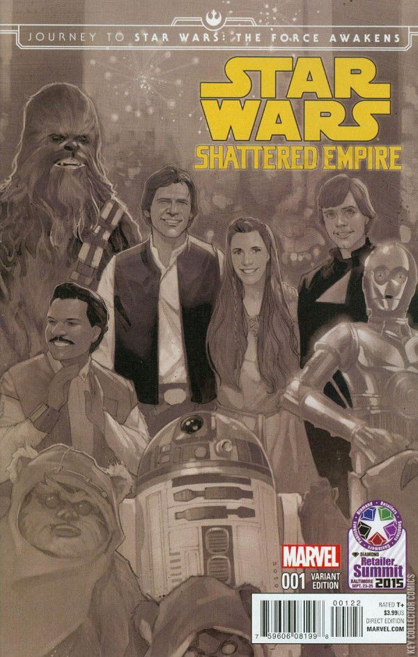 Variant Cover for Star Wars: Shattered Empire #1