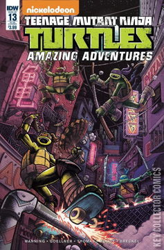 Variant Cover for Teenage Mutant Ninja Turtles: Amazing Adventures #13