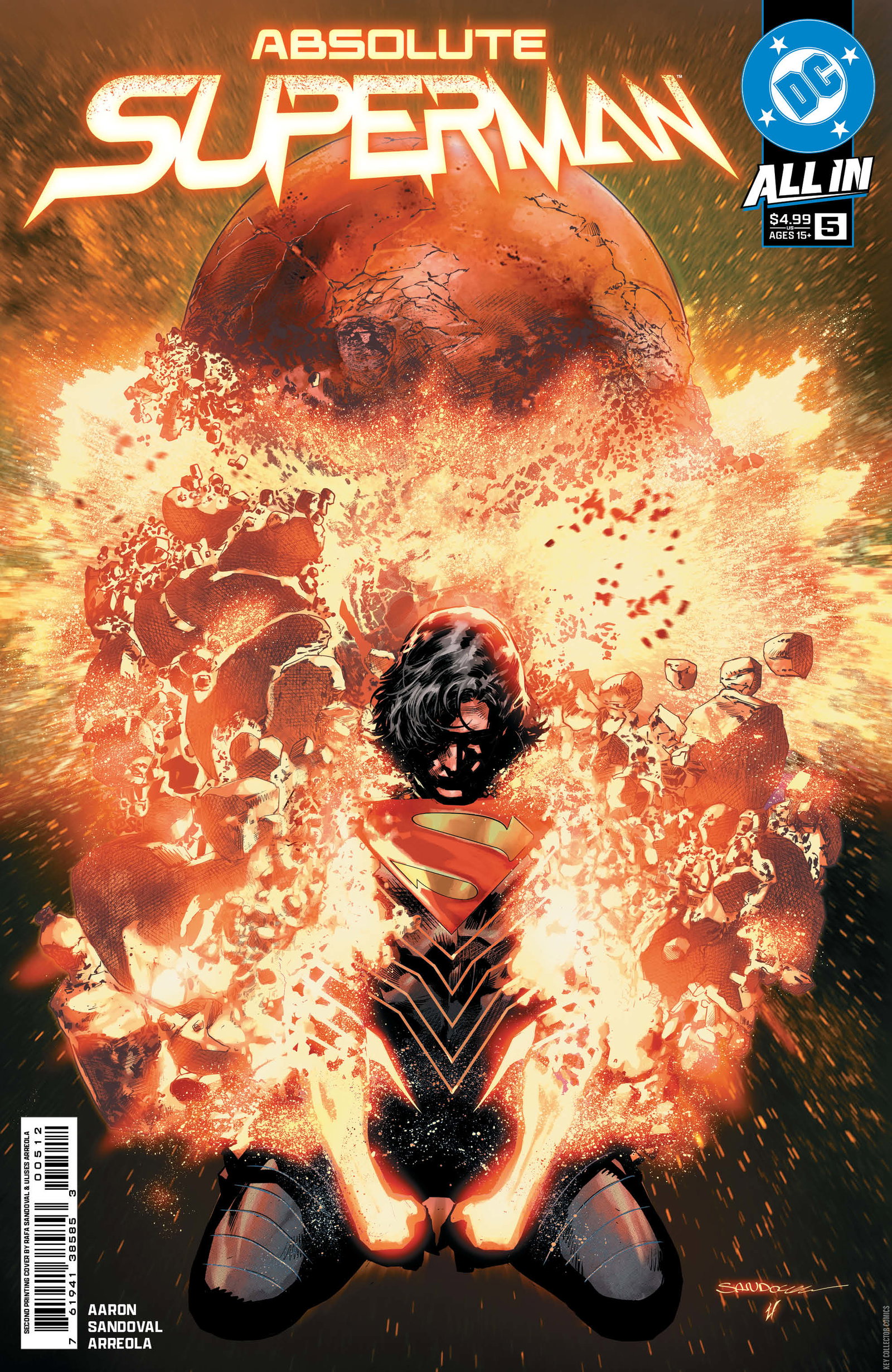Absolute Superman #5 Published September 2025 | Key Co