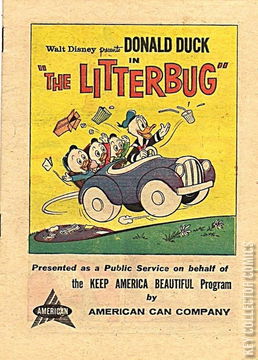 Variant Cover for Donald Duck in The Litterbug
