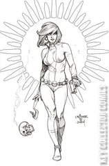 Variant Cover for Jennifer Blood: Battle Diary #5