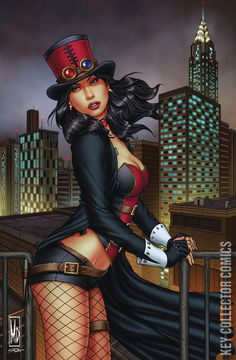 Variant Cover for Van Helsing vs. The League of Monsters #4