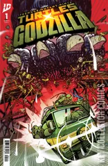 Variant Cover for Teenage Mutant Ninja Turtles x Godzilla #1