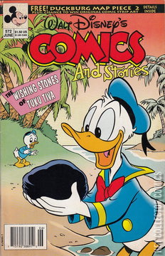 Variant Cover for Walt Disney's Comics and Stories #572