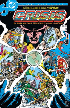 Variant Cover for Crisis on Infinite Earths #3