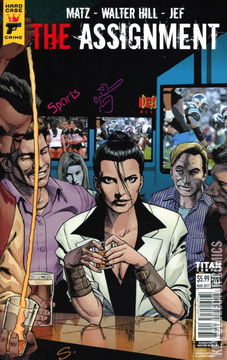 Variant Cover for The Assignment #3