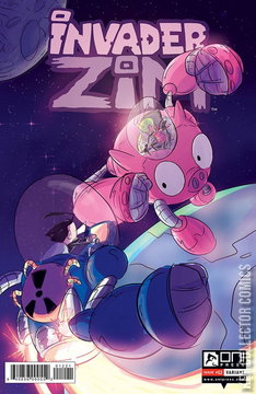 Variant Cover for Invader Zim #12