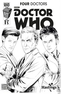 Variant Cover for Doctor Who: Four Doctors #1