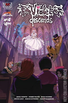 Variant Cover for Violet Descends #4