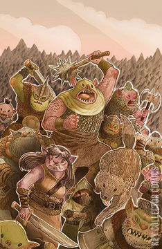Variant Cover for Orcs: The Gift #4
