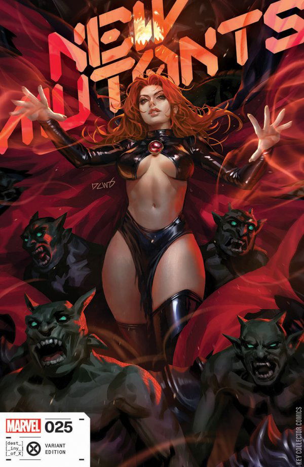 Variant Cover for New Mutants #25