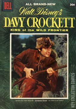 Variant Cover for Walt Disney's Davy Crockett King of the Wild Frontier