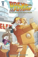 Variant Cover for Back to the Future: Tales From the Time Train #5