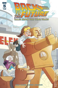 Variant Cover for Back to the Future: Tales From the Time Train #5