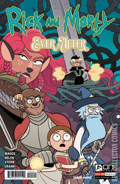 Variant Cover for Rick and Morty: Ever After #4