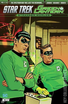 Variant Cover for Star Trek / Green Lantern: Stranger Worlds #4