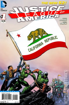 Variant Cover for Justice League of America #1