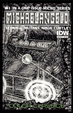 Variant Cover for Teenage Mutant Ninja Turtles: Color Classics Micro Series #1