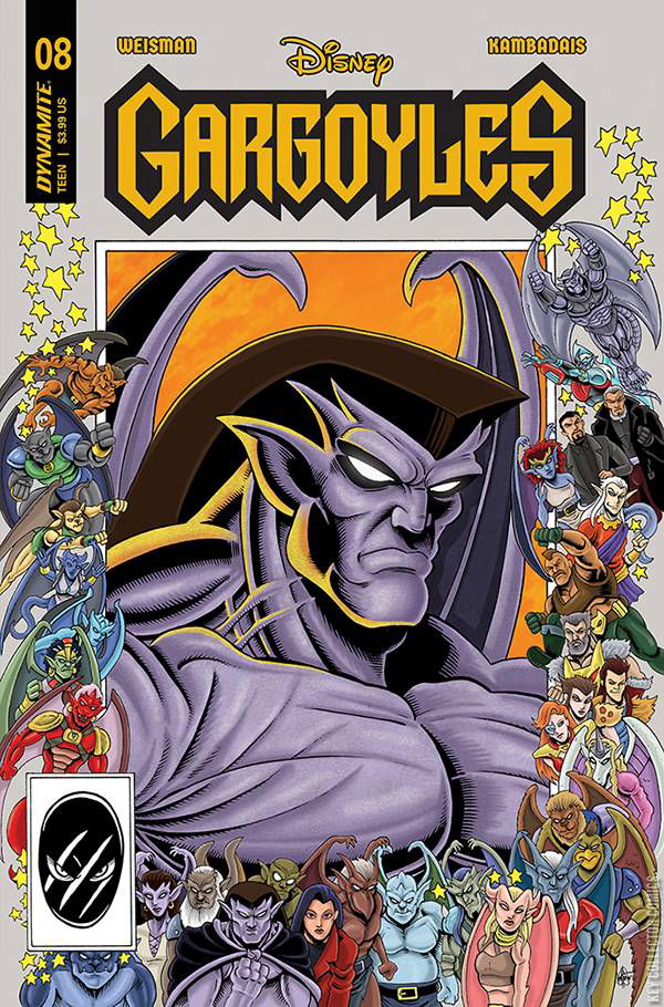 Variant Cover for Gargoyles #8
