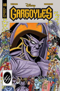 Variant Cover for Gargoyles #8