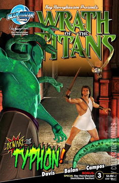 Variant Cover for Wrath of the Titans #3