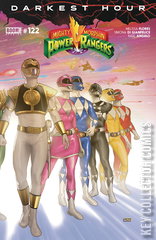 Variant Cover for Mighty Morphin Power Rangers #122