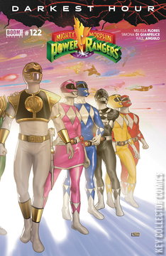 Variant Cover for Mighty Morphin Power Rangers #122