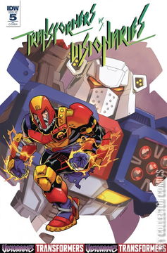Variant Cover for Transformers vs. the Visionaries #5
